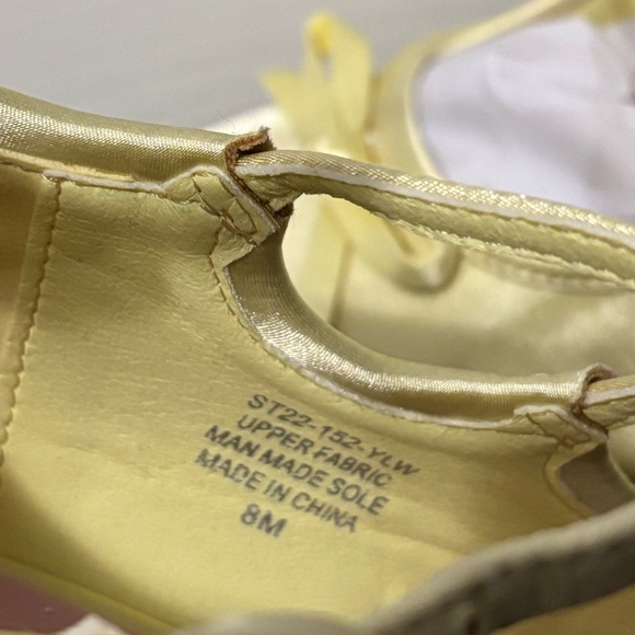 NWOB Dolls Kill / Sugar Thrillz Yellow Smiling Melody Platform Heels - Picture 9 of 9